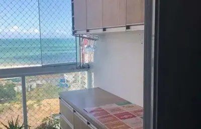 Lindo apartamento de 03 quartos/suíte vista para o mar lazer completo na praia de itaparica!