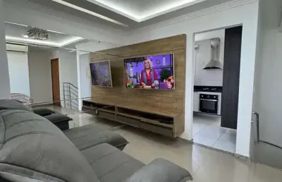 Cobertura  duplex mobiliada disponível para locação na praia de itaparica!