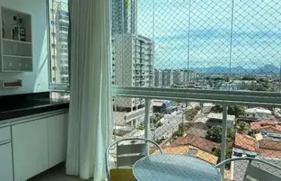 Lindo apartamento de 01 quarto em praia de itaparica  com varanda e lazer completo! 
