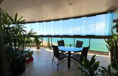 Lindo apartamento de 04 quartos  frente para o mar .praia de itapuã com varanda e lazer completo!