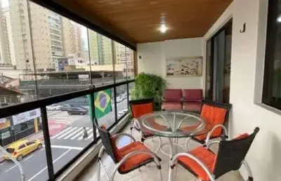 Lindo apartamento de 03 quartos na praia da costa com varanda e lazer completo! 