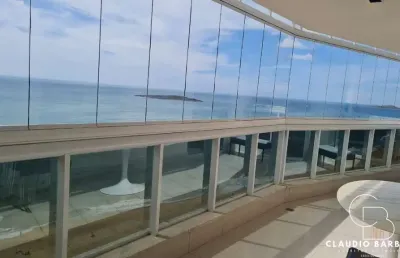 Luxuosa cobertura  duplex de frente para o mar na praia de itaparica!!