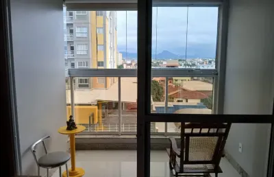 Lindo apartamento de 02 quartos na praia de itaparica com varanda e lazer completo! 