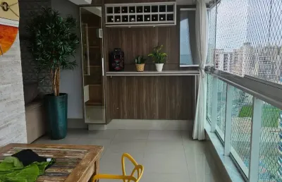 Lindo apartamento com 03 quartos´suíte,montado, vista para o mar, praia de itaparica!