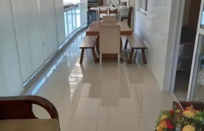Lindo apartamento de 04 quartos na praia da costa com varanda e lazer completo!