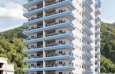 Apartamento com 2 dorms, centro, mongaguá - r$ 500 mil, cod: 588