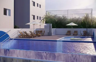 Apartamento com 2 dorms, centro, mongaguá - r$ 437 mil, cod: 857