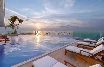 Apartamento com 2 dorms, centro, mongaguá - r$ 377 mil, cod: 859