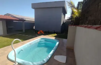 Casa com 2 quartos, balneário jequitibá, itanhaém - r$ 340 mil, cod: 989