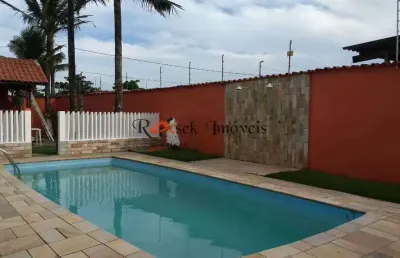 Sobrado de condomínio com 2 dorms, gaivotas, itanhaém - r$ 320 mil, cod: 1532