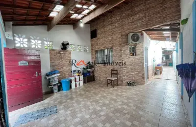 Casa com 3 quartos, jardim magalhães, itanhaém - r$ 180 mil, cod: 1797