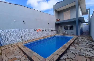 Sobrado com 2 dorms, cibratel ii, itanhaém - r$ 395 mil, cod: 2092