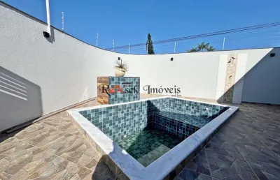 Casa com 3 quartos, jardim das palmeiras, itanhaém - r$ 750 mil, cod: 2206