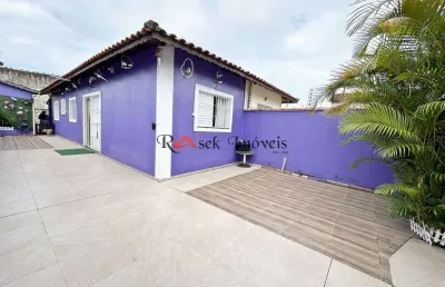 Casa com 2 quartos, gaivota, itanhaém - r$ 350 mil, cod: 2315
