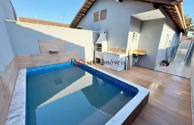Casa com 2 quartos, bopiranga, itanhaém - r$ 330 mil, cod: 2329