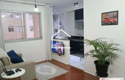 Apartamento para venda em diadema, canhema, 2 dormitórios, 1 banheiro, 1 vaga