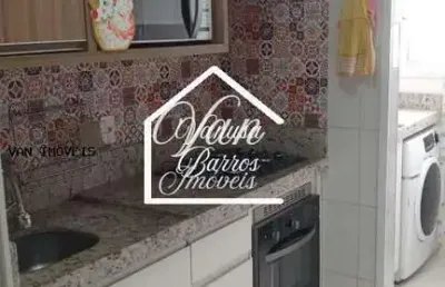 Apartamento para venda em são bernardo do campo, paulicéia, 2 dormitórios, 1 banheiro, 1 vaga