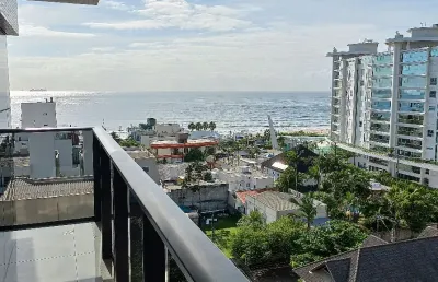 Apartamento com 4 suítes e vista mar, no melhor da praia brava (itajaí - sc)