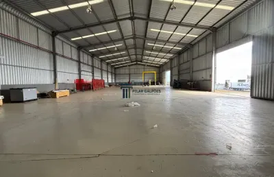 Galpão para aluguel com 1.200 m² em vespasiano próximo a linha verde