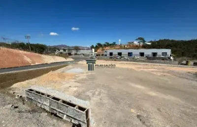 Galpão à construir para aluguel com 5000 m² em sabará - mg