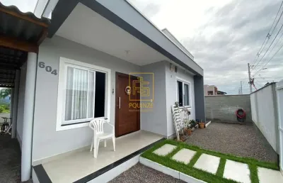 Casa com móveis sob medida no bairro joão paulo ii, indaial