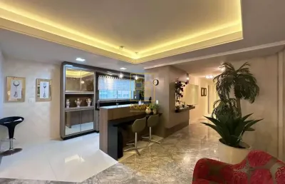 Apartamento de frente para o mar no residencial ocean tower
