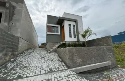 Charmosa casa à venda no bairro joão paulo ii, indaial