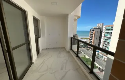 Apartamento vista mar na praia de itaparica com 3 quartos