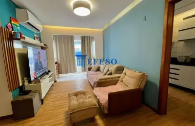 Apartamento para venda em florianópolis, abraão, 2 dormitórios, 1 suíte, 2 banheiros, 1 vaga