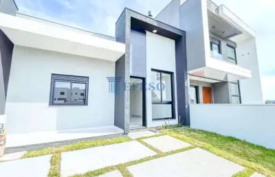 Casa para venda em gravataí, loteamento jardim timbaúva, 3 dormitórios, 1 suíte, 1 banheiro, 2 vagas
