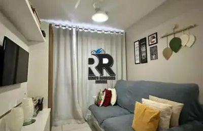 Apartamento para venda em vitória, jardim camburi, 2 dormitórios, 1 banheiro, 1 vaga