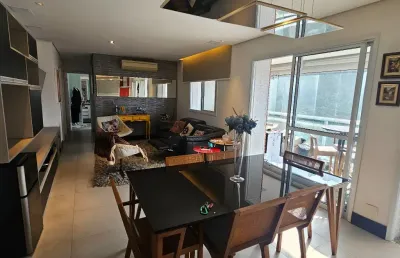 Amplo 2 dormitórios e 2 vagas com varanda gourmet para locação