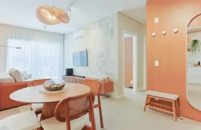 Apartamento gardem 1 quarto com spa exclusivo - morro das pedras | florianópolis