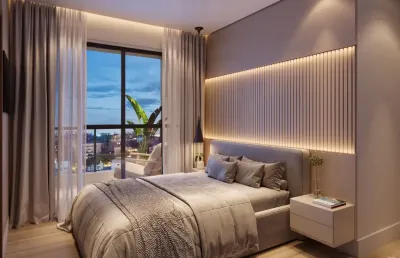Apartamento a venda, 03 quartos sendo 01 suíte, área de lazer, praia do morro, guarapari - es