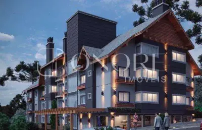 Apartamento com 1 quarto à venda na Rua Porto Alegre, Moura, Gramado