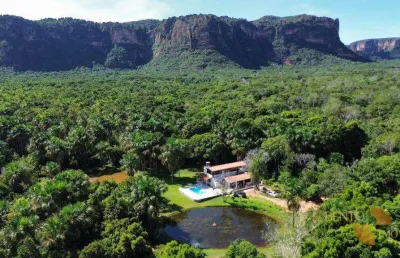 Chácara com 6 dormitórios à venda, 67000 m² por r$ 3.000.000 - zona rural - cuiabá/mt
