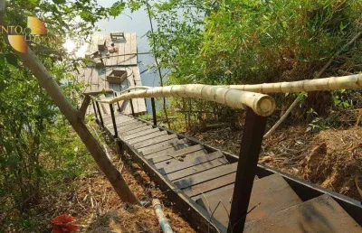 Chácara com 4 dormitórios à venda, 16000 m² por r$ 630.000,00 - fronteira - santo antônio do leverger/mt