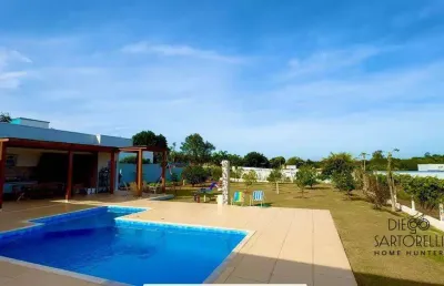 Chácara com 4 dormitórios à venda, 1235 m² por r$ 1.450.000,00 - vitassay - boituva/sp