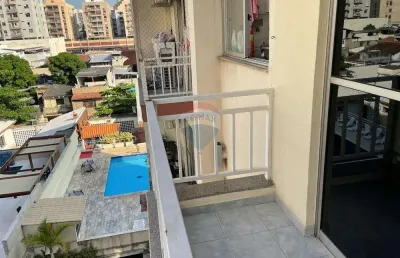 Apartamento semi mobiliado para alugar com 2 quartos 64m² por r$ 1.200,00 - praça seca - rj