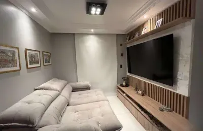 Apartamento finamente decorado com lazer completo na parada inglesa