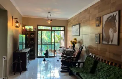 Apartamento à venda na ribeira, 3 quartos com varanda, 119 m2.