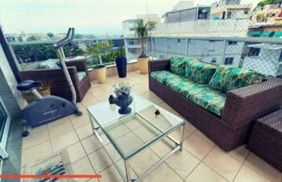 Apartamento à venda, 167 m2 quadrados no jardim guanabara, ilha do governador, rio de janeiro