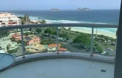 Studio dos sonhos com 55 metros, vista mar na barra da tijuca - rio de janeiro - rj