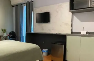 Studio á venda em moema, com 1 dormitório e 1 vaga.