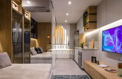 Haus mitre brooklin à venda de studio de 25m² 1 dormitório condomínio haus mitre brooklin à venda de