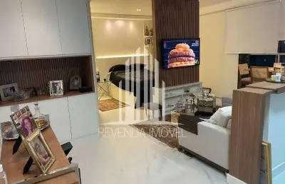 Apartamento à venda em sp, vila gertrudes: 1 quarto, 1 suíte, 2 banheiros, 1 vaga, 50m² de área