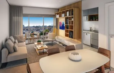 Condominio patteo klabin na chácara klabin, apartamento de 66m² com 2 dormitórios, 1 suíte, varanda,