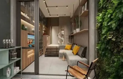 Edificio sou perdizes- apartamento de 25m² com 1 dormitório , 1 banheiro e não possui vaga á venda