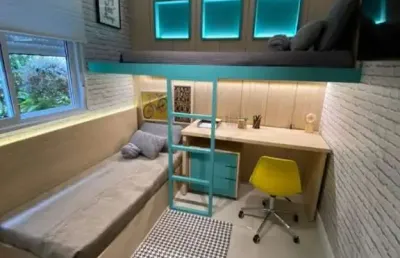 Apartamento à venda em vila alzira com 58 m², 2 quartos, 1 vaga
