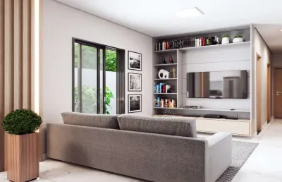 Apartamento à venda  com 66m², 2 dormitórios (1 suíte), 2 banheiros, sala, cozinha, área de servço, 2 vagas, santo andré, sp
